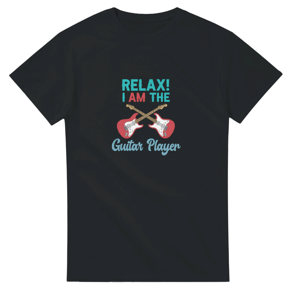 Designed for women who pick, shred, strum, gig, rehearse, teach, or just casually outplay expectations, this shirt is equal parts attitude and comfort.  Declare your independence!  Grab one of these and show 'em who can play guitar!